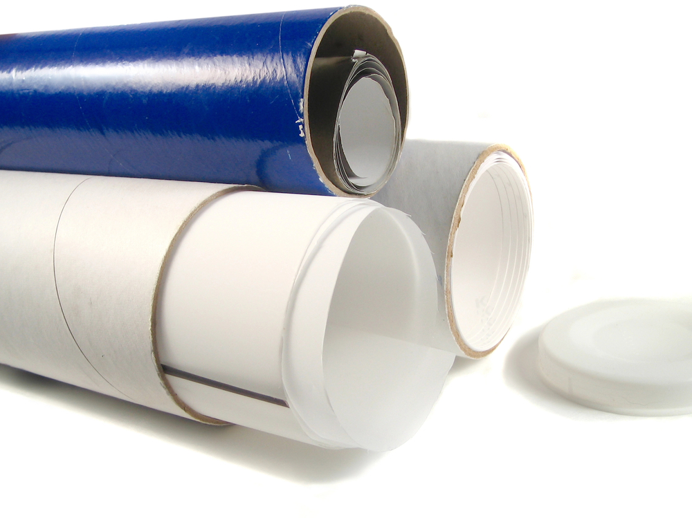 Stack of Postal Tubes