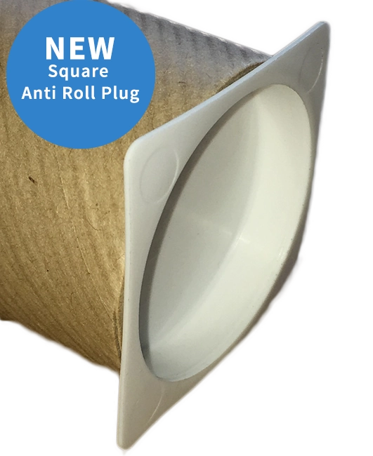 Anti Roll Plugs for Cardboard Postal Tubes