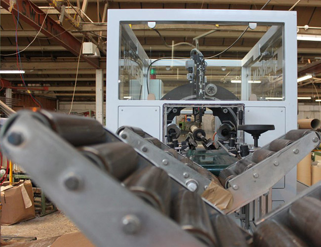 cardboard tube manufacturing process