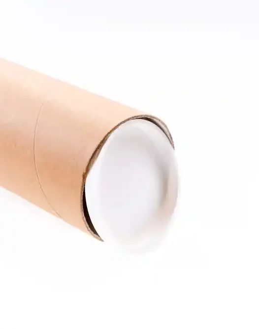 cardboard tube end caps