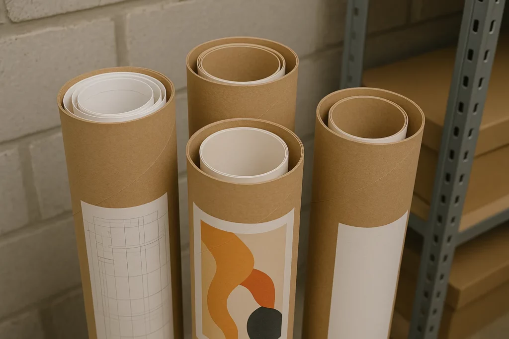 Cardboard Storage Tubes