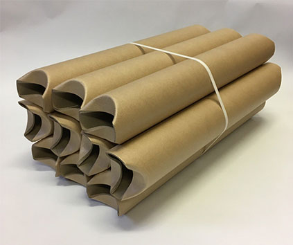 cardboard tube tucked ends