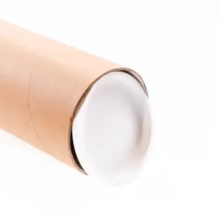 cardboard tube end caps
