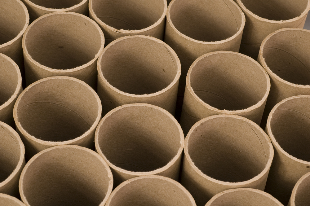 Small holed postal tubes