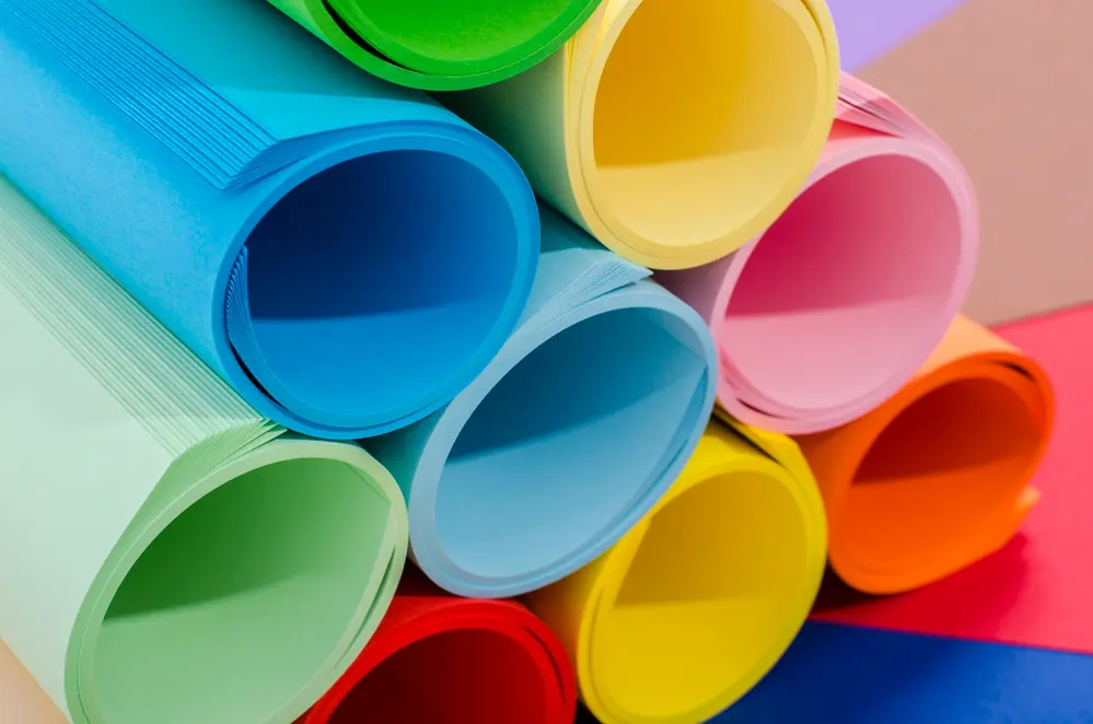 Colourful Poster Tubes