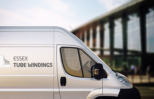Essex Tube Windings van used for deliveries